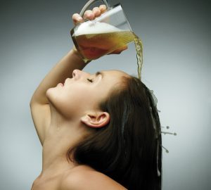 beer in your next hair routine