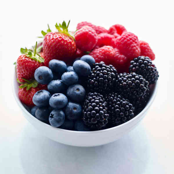 Breakfast with berries