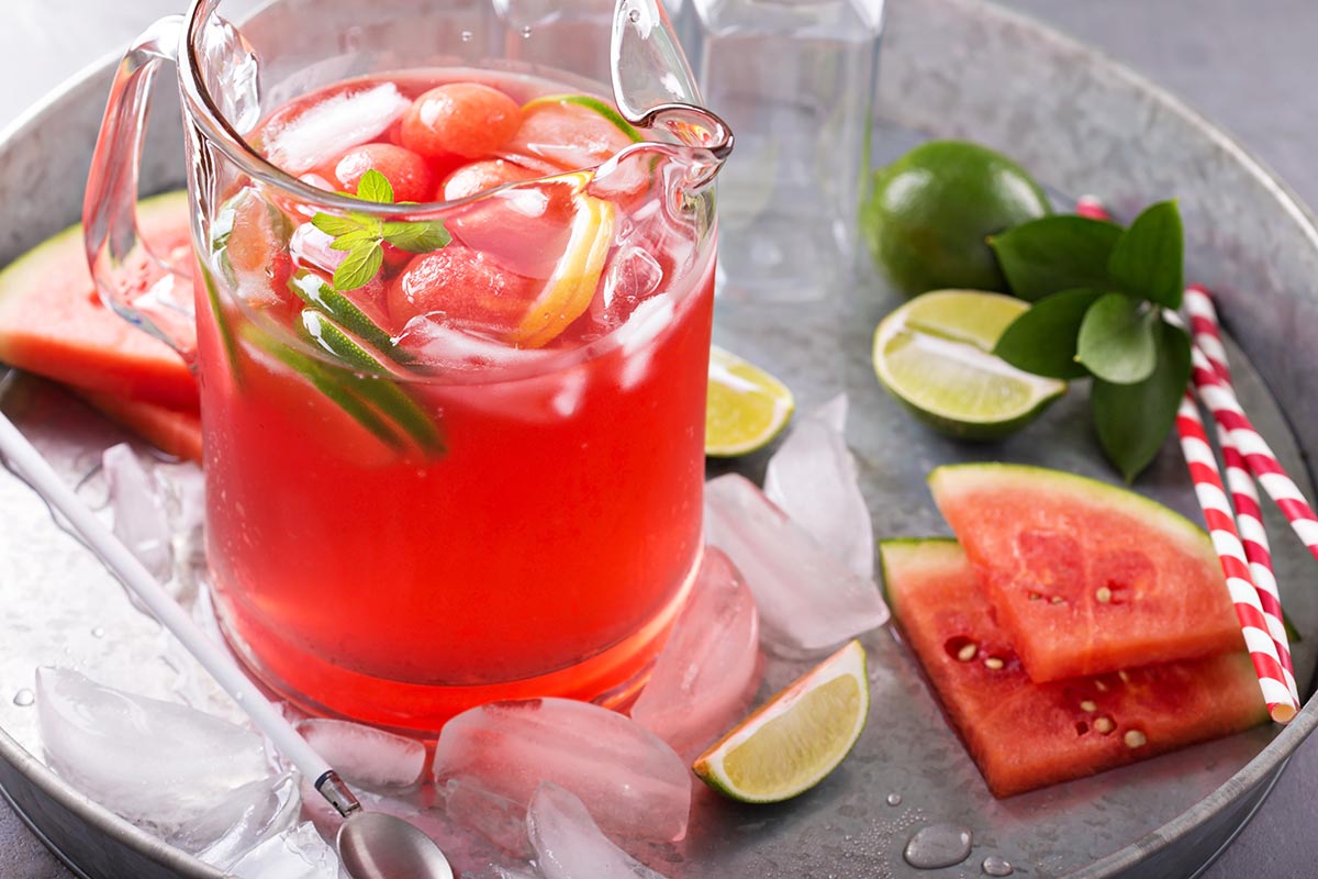 Watermelon or Pineapple Drink