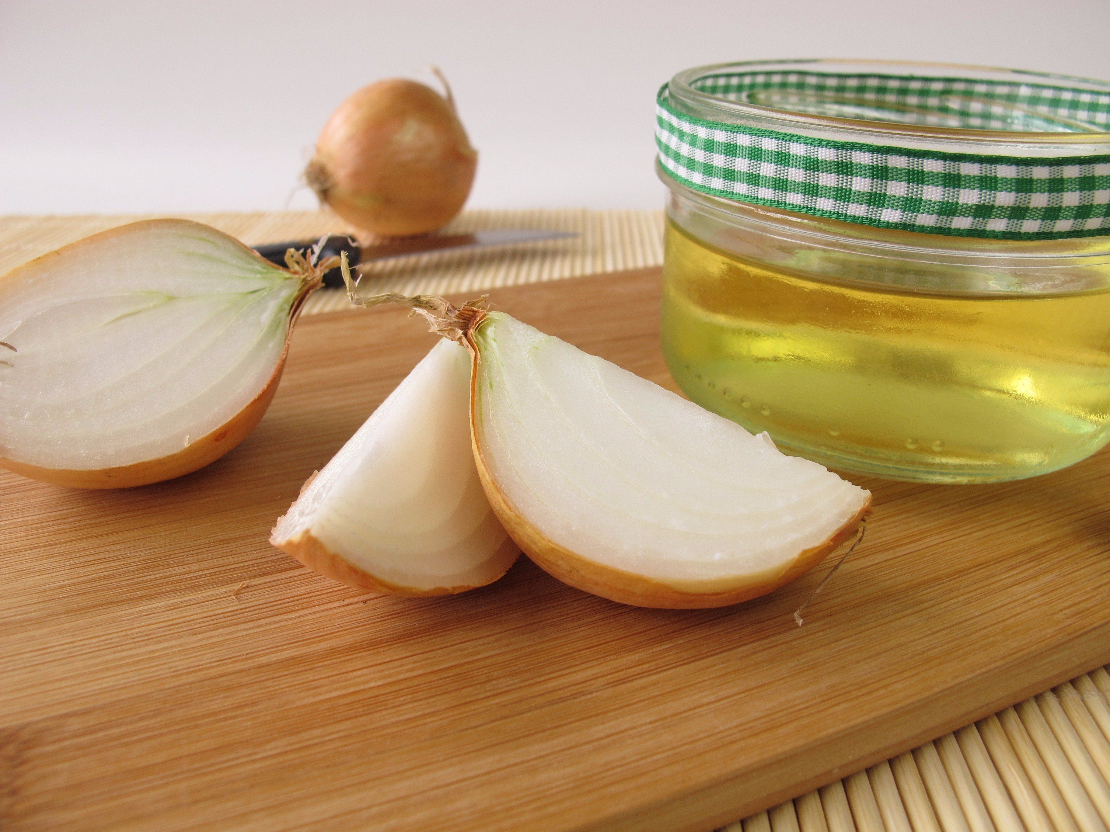 Onion works magic for hair re-growth