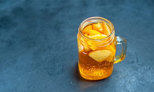 Iced Golden Ginger Drink 