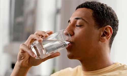 Drink Water to Curb Cravings